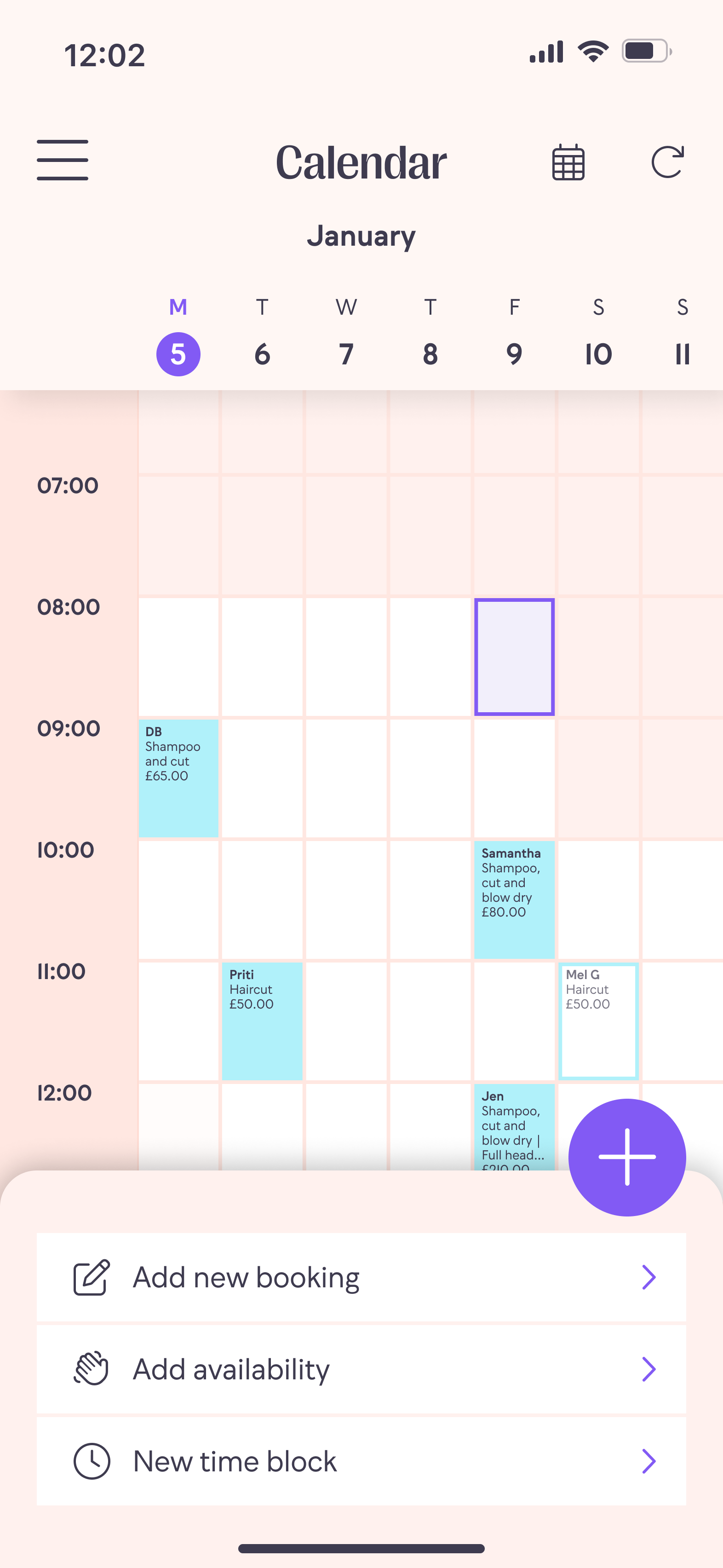 Your diary, fully sorted