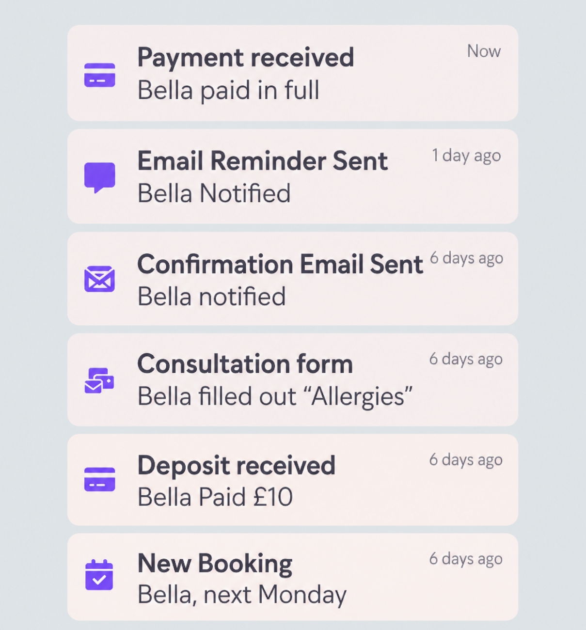 Email Reminders